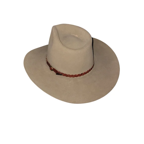 Vintage Stetson Gallup Cowgirl Hat Tan - Picture 1 of 11